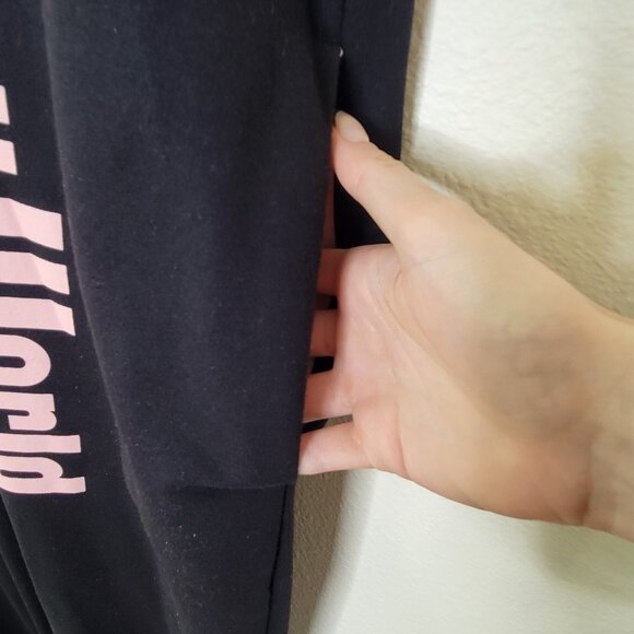 Walt Disney World Womens Jumpsuit Rose Gold Hooded One Piece Minnie Ears M #3186 - Picture 8 of 10